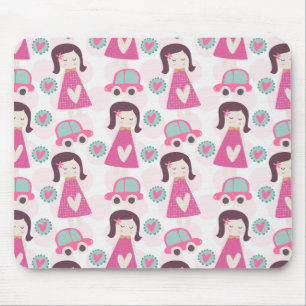 Girls Going Places Mouse Pad
