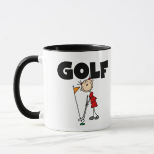 Girls GOLF Tshirts and Gifts Mug
