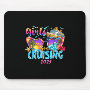 Girls Gone Cruising 2025 Cruise Vacation Trip Funn Mouse Pad
