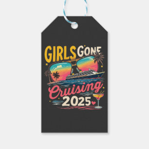 Girls Gone Cruising 2025 Travel Girls Trip Gift Tags