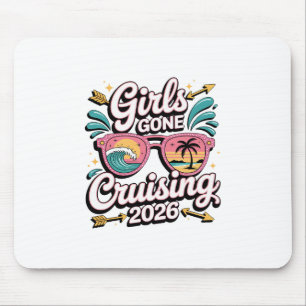 Girls Gone Cruising 2026 Cruise Vacation Trip 4 Mouse Pad