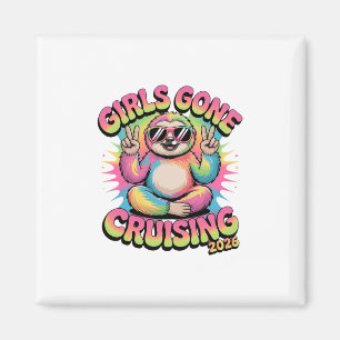 Girls Gone Cruising 2026 Cruise Vacation Trip Slot Magnet