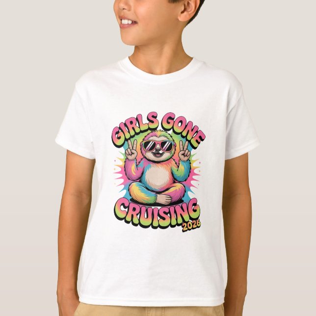 Girls Gone Cruising 2026 Cruise Vacation Trip Slot T-Shirt (Front)