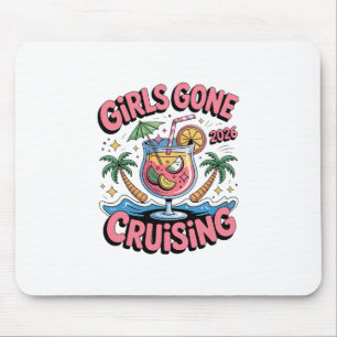 Girls Gone Cruising 2026 Drink Cruise Vacation Tri Mouse Pad