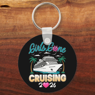 Girls Gone Cruising 2026 Matching Friends Cruise  Key Ring