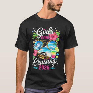 Girls Gone Cruising 2026 Tropical Vacation Party T T-Shirt