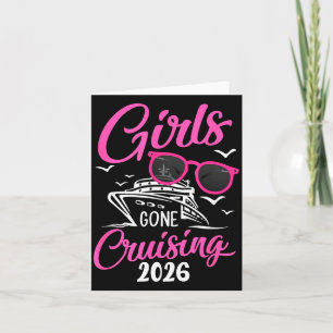 Girls Gone Cruising 2026 Vacation Party Cruise  Card