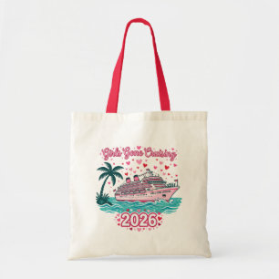 Girls Gone Cruising 2026 Vacation Party Cruise Tote Bag