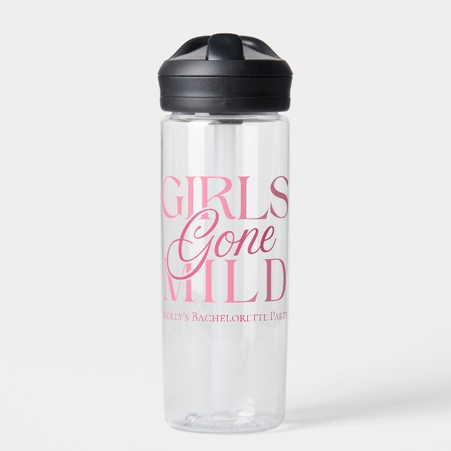 Girls Gone Mild – Custom Bachelorette Design Water Bottle (Front)