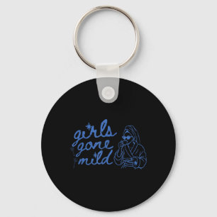 Girls Gone Mild Funny Bachelorette Spa Bach Key Ring