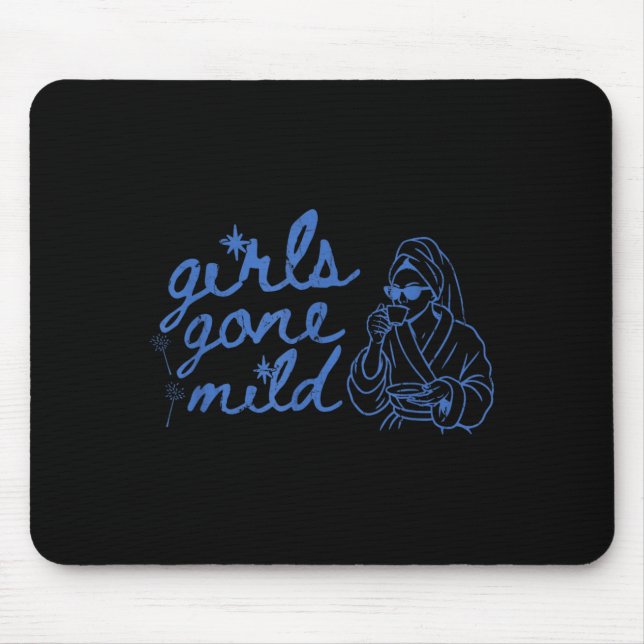 Girls Gone Mild Funny Bachelorette Spa Bach Mouse Pad (Front)