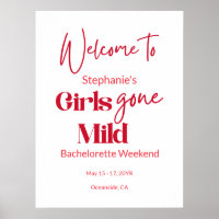 Girls Gone Mild Modern Bachelorette Beach Weekend