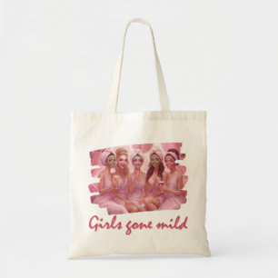 Girls Gone Mild – Spa Day Bridesmaids Bachelorette Tote Bag