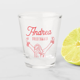 Girls Gone Mild Spa Pajama Bachelorette Party Shot Glass