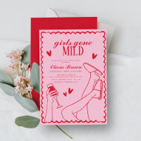 Girls Gone Mild Wavy Scribble Bridal Shower