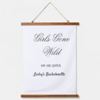 Girls Gone wild Bachelorette party name date bride