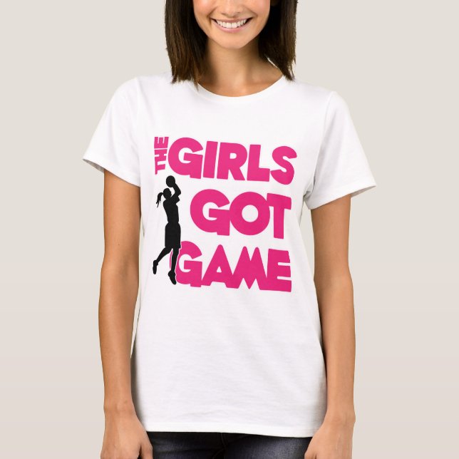 Girls Got Game, melon T-Shirt (Front)