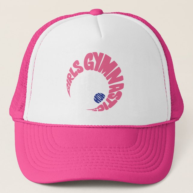 Girls Gymnastics Cap (Front)