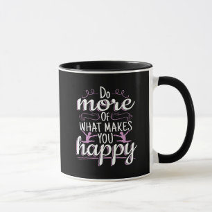 Girls Gymnastics - Motivational Happy Quote Mug