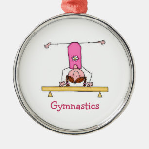 Girls Gymnastics Ornament