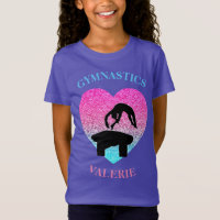 Girls Gymnastics T-Shirt for Gymnast - Vault