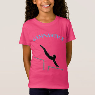 Girls Gymnastics T-Shirt Uneven Bars