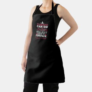 Girls Gymnastics - Your Body Can Do Anything Apron