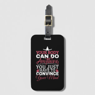 Girls Gymnastics - Your Body Can Do Anything Luggage Tag