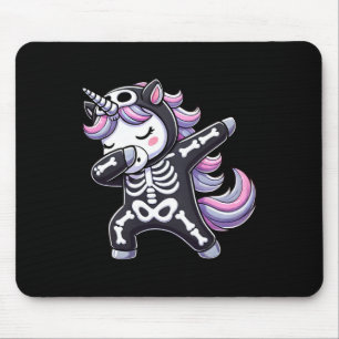Girls Halloween Design For Girls Spooky Unicorn Mouse Pad