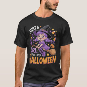 Girls Halloween  T-Shirt