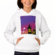 Girls' Halloween T-Shirt Hoodie