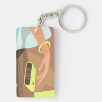 Girls hand pushing on alarm clock snooze button