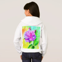 Girls' Hanes ComfortBlend® Hoodie - rose