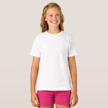Girls' Hanes TAGLESS® T-Shirt