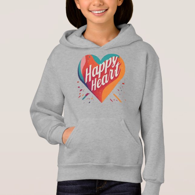 Girl's Happy Heart  (Front)