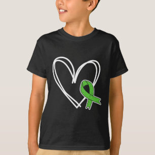 Girls Heart Mental Health Problems Awareness Toddl T-Shirt