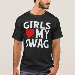Girls Heart My Swag T-Shirt