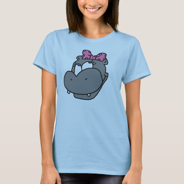 Girls hippo shirt (Front)