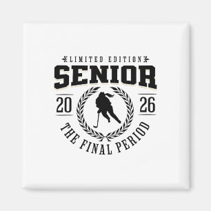 Girls Hockey Senior The Final Period 2026 Magnet