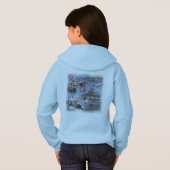 Girls Hooded Sweatshirt from Cape Town (Back Full)