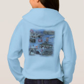 Girls Hooded Sweatshirt from Cape Town (Back)