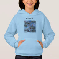 Girls Hooded Sweatshirt from Cape Town