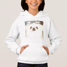 Girls hoodie pullover.