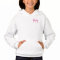 Girls Hoodies Front Pocket Design Monogram Name