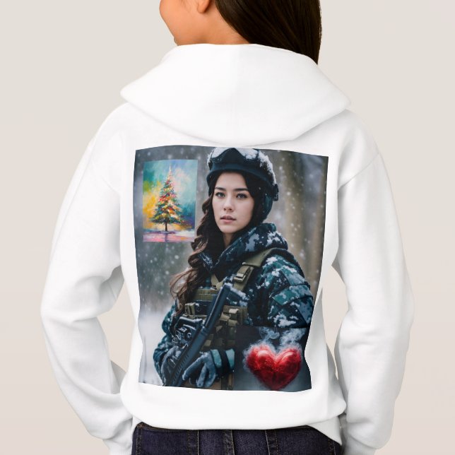 "Girls' Hoodies & Sweatshirts – Stylish & Cosy (Back)