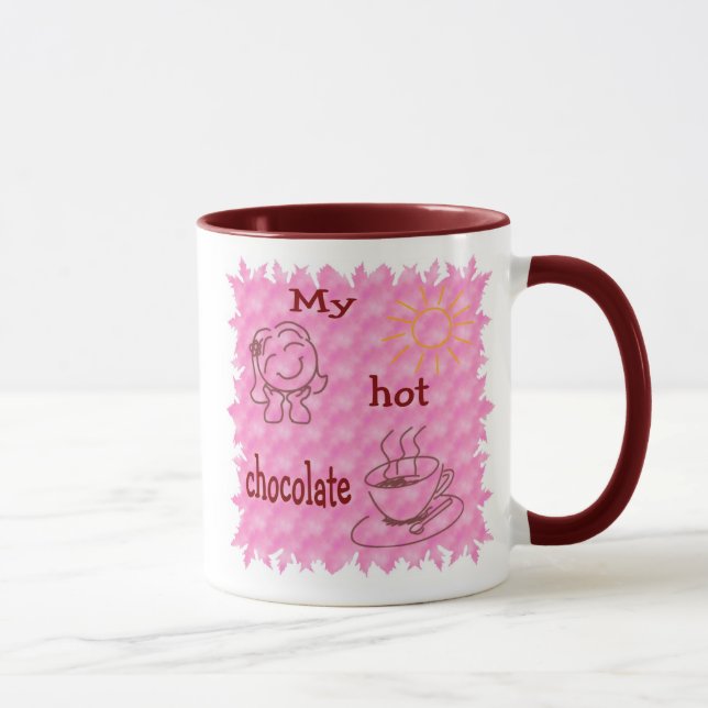 Girls Hot Chocolate Mug (Right)