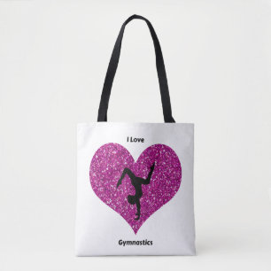 Girls I Love Gymnastics Tote
