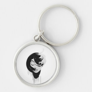 girls in black and white - Keychain 2023