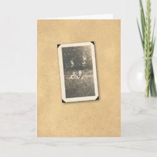 GIRLS IN GRASS 2 CARD
