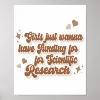 Girls just wanna have funding for scientific resea